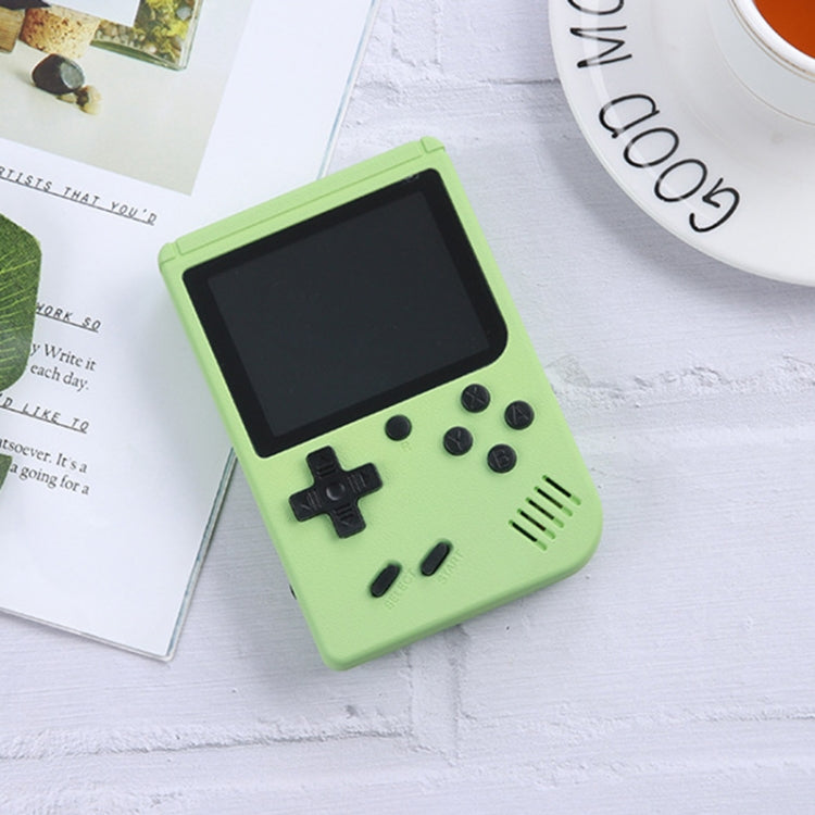 MK500 3.0 inch Macaron Mini Retro Classic Handheld Game Console for Kids Built-in 500 Games, Support AV Output(Green) - Pocket Console by buy2fix | Online Shopping UK | buy2fix