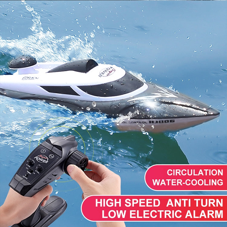 HongXunJie HJ806 2.4Ghz Water Cooling High Speed Racing Boats with Remote Controller, Auto Flip Function, 200m Control Distance(Red) - RC Boats by buy2fix | Online Shopping UK | buy2fix