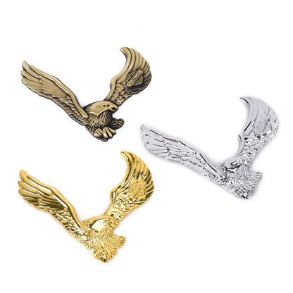 Hawk Pattern Car Metal Body Decorative Sticker (Bronze) - Decorative Sticker by buy2fix | Online Shopping UK | buy2fix