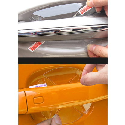 4 PCS Car Auto OPVC Door Bowl Handle Anti-scratch Protective Film for Honda - Auto Film by buy2fix | Online Shopping UK | buy2fix