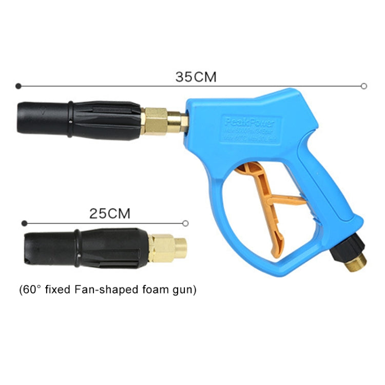 High Pressure Short Fixed Foam Gun for Self-service Car Washing Machine, Outer Wire: 18 x 1.5 - Car Washer & Accessories by buy2fix | Online Shopping UK | buy2fix
