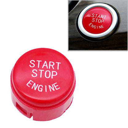 Car Start Stop Engine Button Switch Replace Cover 61319153832 for BMW 5 / 6 / 7 Series F Chassis without Start and Stop 2009-2013(Red) - In Car by buy2fix | Online Shopping UK | buy2fix