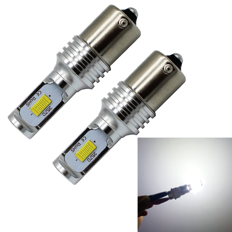 2 PCS Decode 1156/BA15S 72W LED Bulbs Light Car Auto Turn Lamp Backup Light, DC 12-24V - Arrow Turn Lights by buy2fix | Online Shopping UK | buy2fix