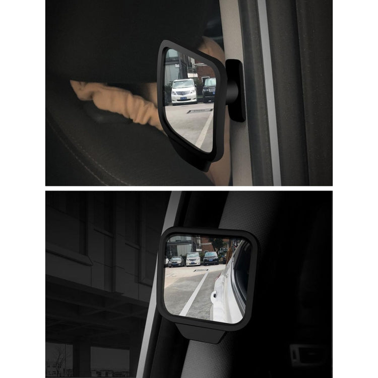 3R-2130 Car Truck Interior Adjustable Wide Angle Rear View Blind Spot Mirror, Size: 7*6.5*1cm - Interior Mirrors by 3R | Online Shopping UK | buy2fix