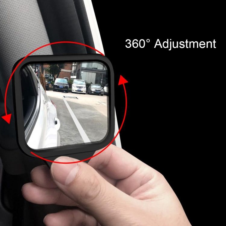 3R-2130 Car Truck Interior Adjustable Wide Angle Rear View Blind Spot Mirror, Size: 7*6.5*1cm - Interior Mirrors by 3R | Online Shopping UK | buy2fix