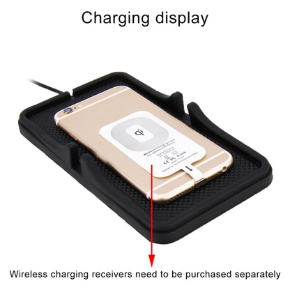 Home Car DC 5V/2A 5W Fast Charging Qi Standard Wireless Charger Pad, For iPhone, Galaxy, Huawei, Xiaomi, LG, HTC and Other QI Standard Smart Phones - In Car by buy2fix | Online Shopping UK | buy2fix