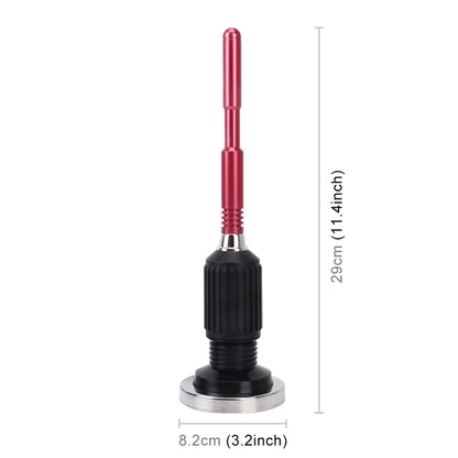 PS-5506 Universal Car Magnetic Roof Mount Base Radio AM/FM Aerial Amplified Antenna(Red) - Aerials by buy2fix | Online Shopping UK | buy2fix