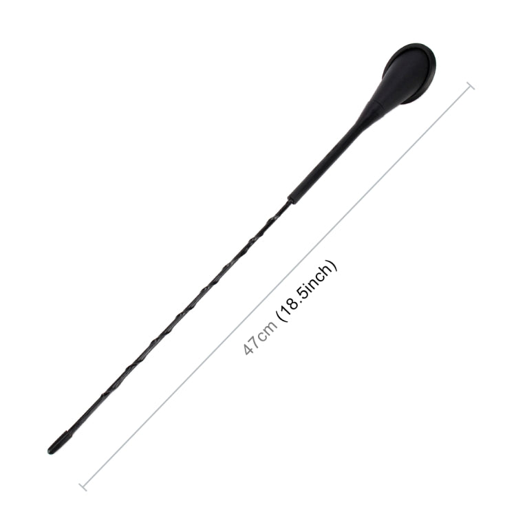 PS-08 Long Modified Car Antenna Aerial 47cm (Black) - Aerials by buy2fix | Online Shopping UK | buy2fix