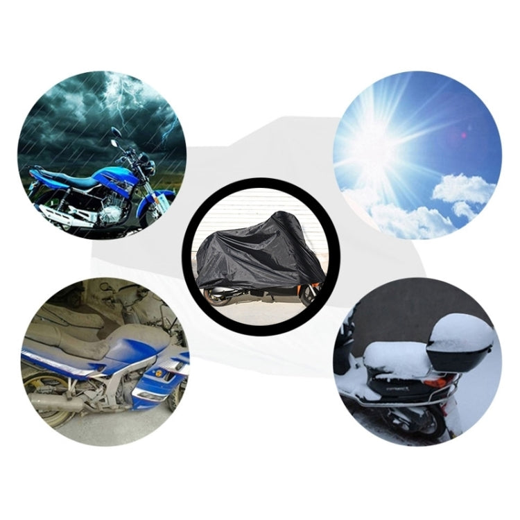 190T Polyester Taffeta All Season Waterproof Sun Motorcycle Mountain Bike Cover Dust & Anti-UV Outdoor Camouflage Bicycle Protector, Size: L - Raincoat by buy2fix | Online Shopping UK | buy2fix