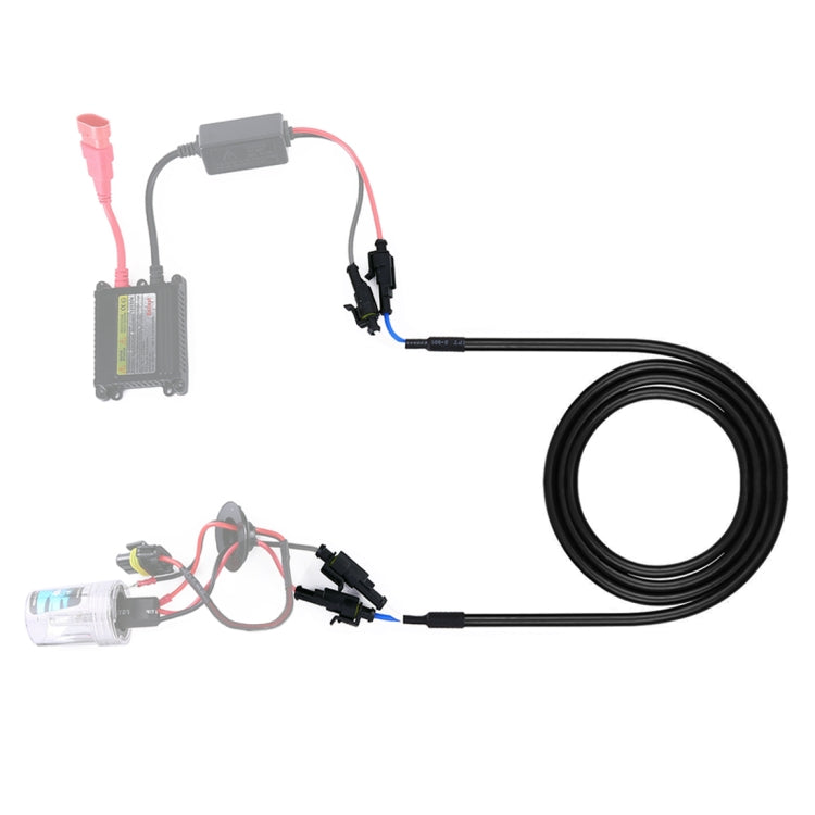 100cm Car HID Xenon Ballast High Voltage Extension Cable Harness - Wires by buy2fix | Online Shopping UK | buy2fix