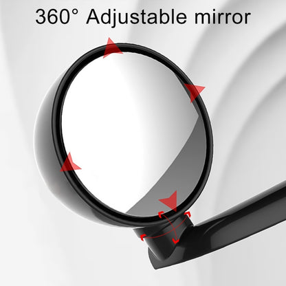 3R-095 Auxiliary Rear View Mirror Car Adjustable Blind Spot Mirror Wide Angle Auxiliary Rear View Side Mirror for Right Mirror - Convex Mirror & Accessories by 3R | Online Shopping UK | buy2fix