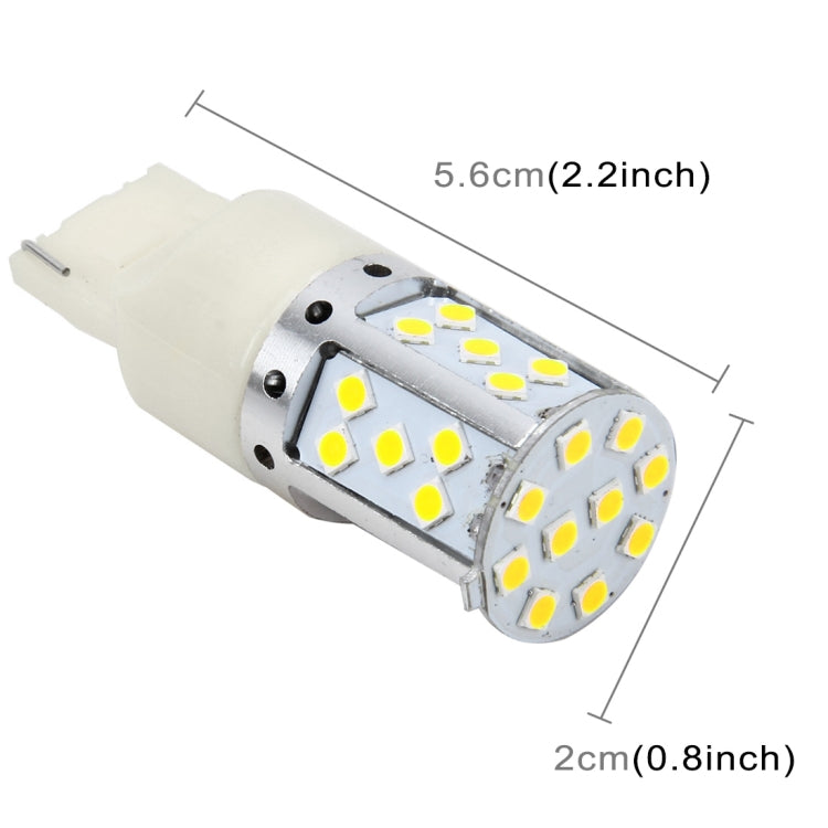 7440 DC 12V 18W Car Auto Turn Light  Backup Light with 35LEDs SMD-3030 Lamps (White Light) - Arrow Turn Lights by buy2fix | Online Shopping UK | buy2fix