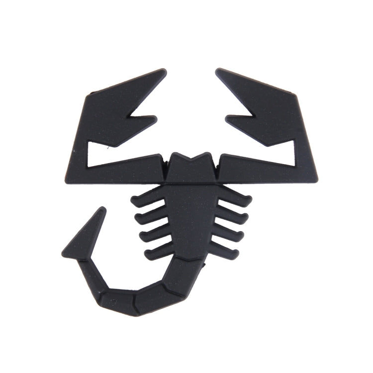 Scorpion Shape Shining Metal Car Free Sticker(Black) - 3D Metal Sticker by buy2fix | Online Shopping UK | buy2fix