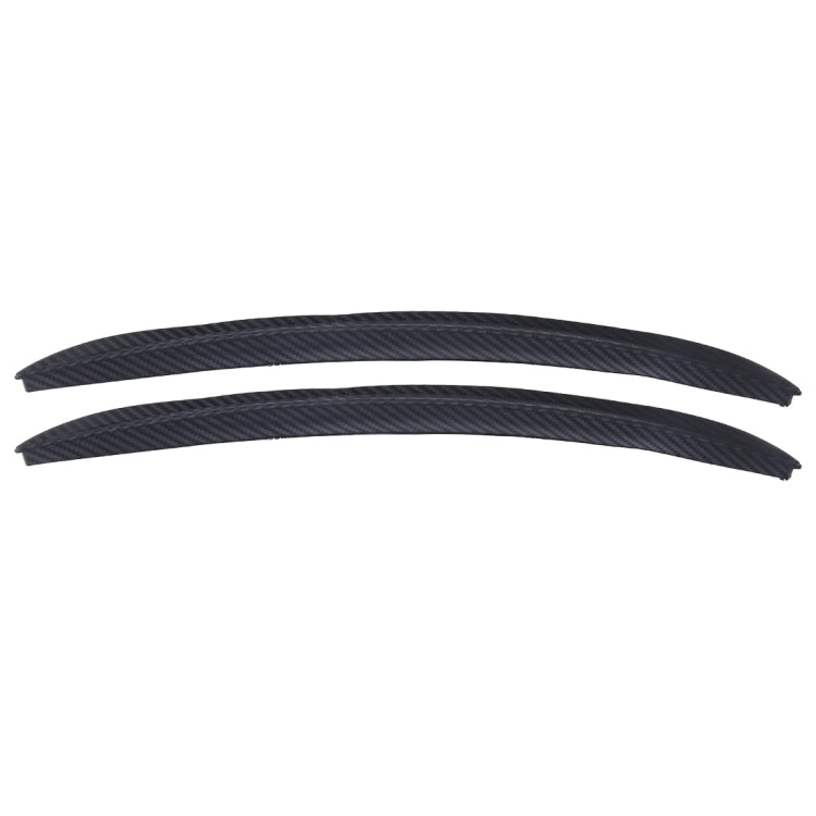 2 PCS Car Auto Rubber Fender Guard Protection Strip Scratch Protector Sticker, Size: 34*2cm - Mudguards by buy2fix | Online Shopping UK | buy2fix