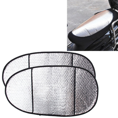 10 PCS Motorcycle Electric Car Sun Cushion Pad Heat Reflective Sheet Aluminum Sheet Sun Shade Car Mats - Others by buy2fix | Online Shopping UK | buy2fix