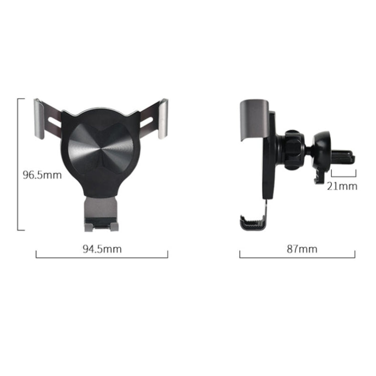 JT-G36 Universal Car Air Vent Mount Phone Holder (Black) - Car Holders by buy2fix | Online Shopping UK | buy2fix