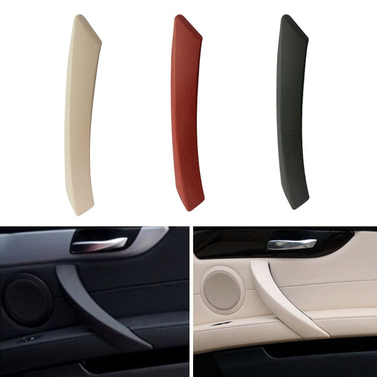 Car Inside Doors Handle Pull Trim Cover 51419186731 for BMW Z4, Left Driving(Black) - In Car by buy2fix | Online Shopping UK | buy2fix