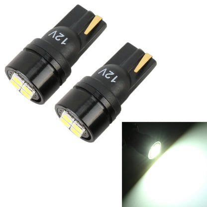 2 PCS T10 DC12V / 1.8W / 6000K / 140LM 4LEDs SMD-3030 Car Clearance Light - In Car by buy2fix | Online Shopping UK | buy2fix