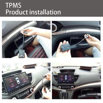USB TPMS Tire Pressure Monitoring System Android with Internal Sensor for Car Radio DVD Player - In Car by buy2fix | Online Shopping UK | buy2fix