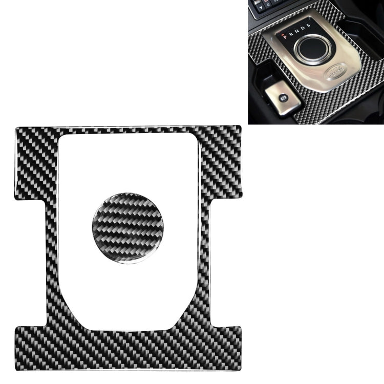 Car Carbon Fiber Gearshift Panel Decorative Sticker for Land Rover Discovery 4 2010-2016, Left and Right Drive Universal -  by buy2fix | Online Shopping UK | buy2fix