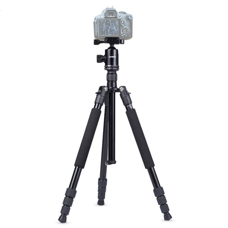 TRIOPO Oubao A-608S  Adjustable Portable  Aluminum Alloy Tripod with Ball Head for SLR Camera - Camera Accessories by TRIOPO | Online Shopping UK | buy2fix