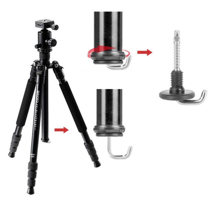 TRIOPO T258 Aluminum Alloy Tripod Monopod with D2 Ball Head (Black) - Tripods by TRIOPO | Online Shopping UK | buy2fix