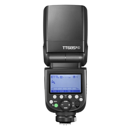 Godox TT685II-C 2.4GHz Wireless TTL HSS 1/8000s Flash Speedlite for Canon (Black) - Camera Accessories by Godox | Online Shopping UK | buy2fix