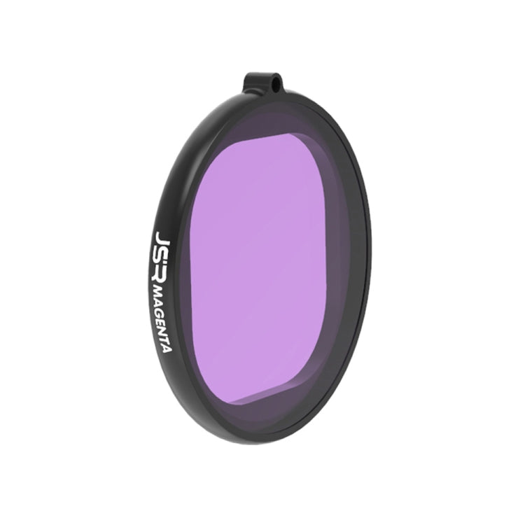 JSR Round Housing Diving Color Lens Filter for GoPro HERO8 Black(Purple) - DJI & GoPro Accessories by JSR | Online Shopping UK | buy2fix