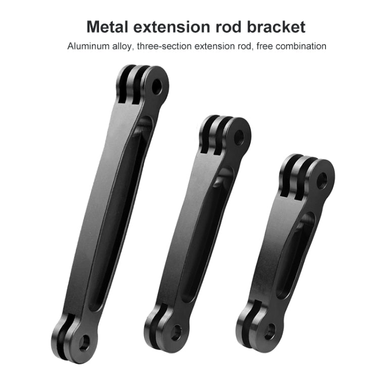 Joint Aluminum Extension Arm Grip Extenter for GoPro Hero11 Black / HERO10 Black / HERO9 Black /HERO8 / HERO7 /6 /5 /5 Session /4 Session /4 /3+ /3 /2 /1, Insta360 ONE R, DJI Osmo Action and Other Action Cameras, Length: 10.8cm - DJI & GoPro Accessories by buy2fix | Online Shopping UK | buy2fix