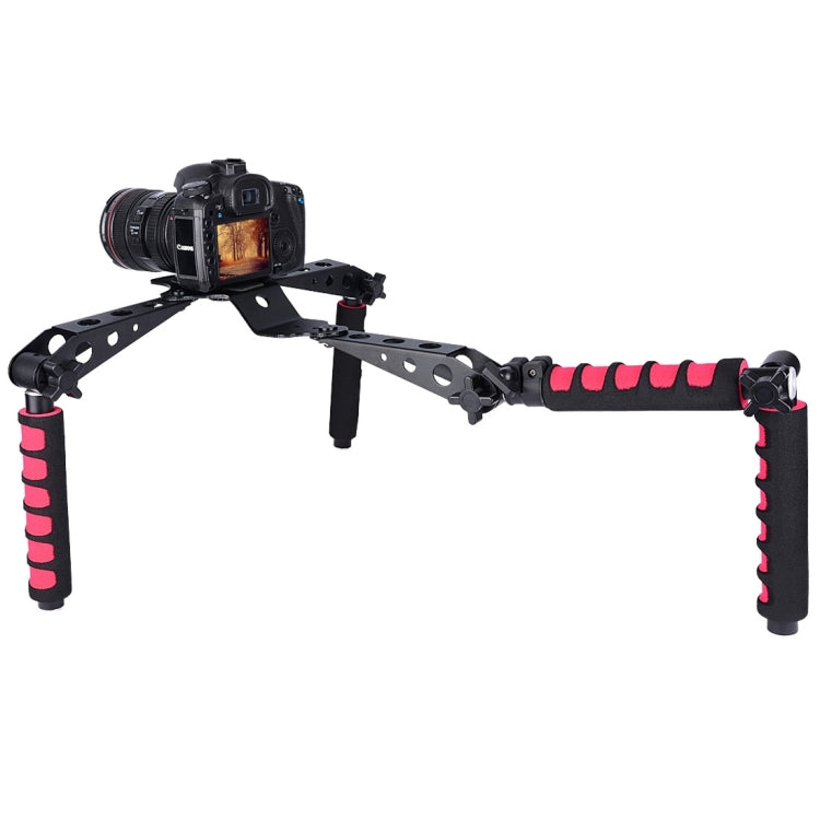 YELANGU D6-2 Rig I Multifunctional Handles Camera Shoulder Mount for DSLR Camera / Video Camera(Red) - Shoulder Mount by YELANGU | Online Shopping UK | buy2fix