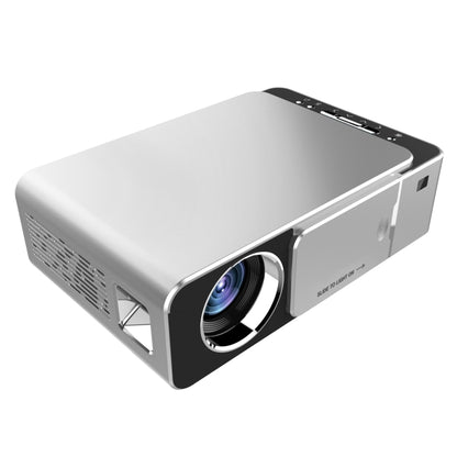 T6 2000ANSI Lumens 1080P LCD Mini Theater Projector, Phone Version, UK Plug(Silver) - Consumer Electronics by buy2fix | Online Shopping UK | buy2fix