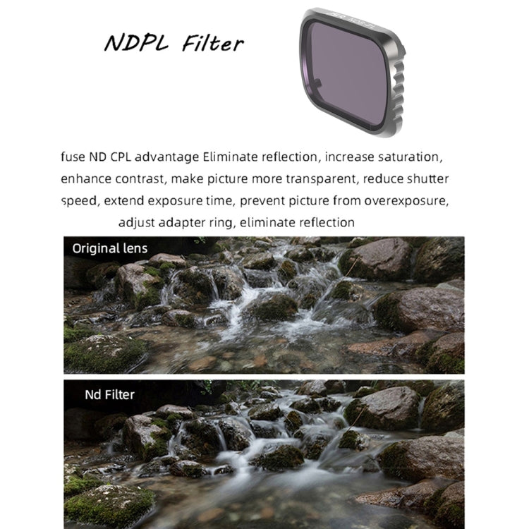 JSR KS ND32PL Lens Filter for DJI Air 2S, Aluminum Frame - DJI & GoPro Accessories by JSR | Online Shopping UK | buy2fix