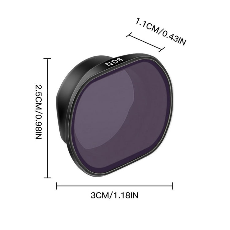 RCSTQ ND8 Drone Lens Filter for DJI FPV - DJI & GoPro Accessories by RCSTQ | Online Shopping UK | buy2fix