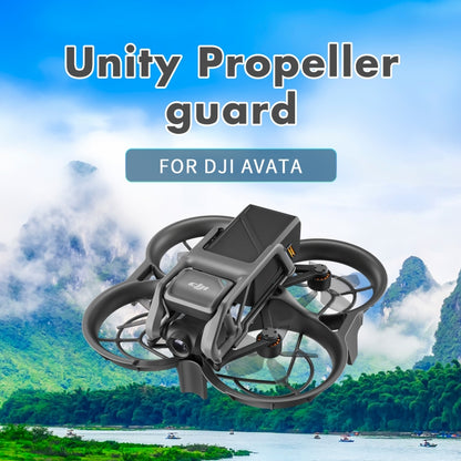 For DJI Avata STARTRC Drone Propeller Protective Guard Anti-collision Ring (Black) - DJI & GoPro Accessories by STARTRC | Online Shopping UK | buy2fix