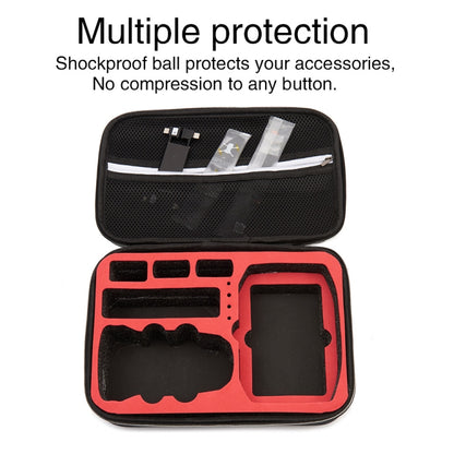 For DJI Mini 2 SE Shockproof Carrying Hard Case Storage Bag, Size: 21.5 x 29.5 x 10cm (Black Black) - DJI & GoPro Accessories by buy2fix | Online Shopping UK | buy2fix