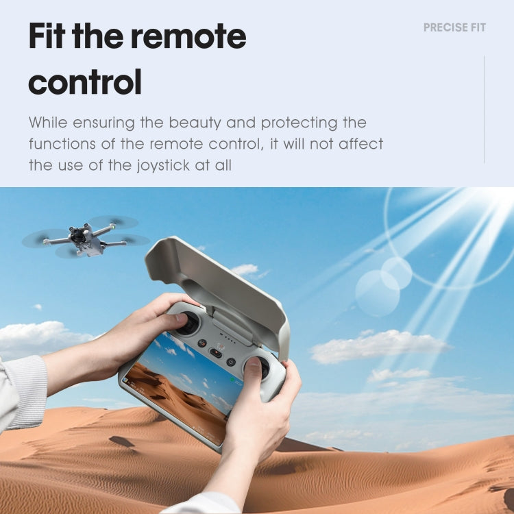 For DJI RC STARTRC Remote Control Sunshade Protection Cover (Grey) - Lens Hood by STARTRC | Online Shopping UK | buy2fix