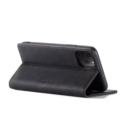 CaseMe-013 Multifunctional Horizontal Flip Leather Case with Card Slot & Holder & Wallet for iPhone 11 Pro(Black) - iPhone 11 Pro Cases by CaseMe | Online Shopping UK | buy2fix