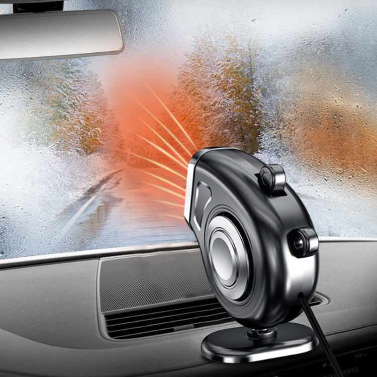 Portable Car Dashboard Electric Heater Winter Defroster, Voltage:12V(Black) - Heating & Fans by buy2fix | Online Shopping UK | buy2fix