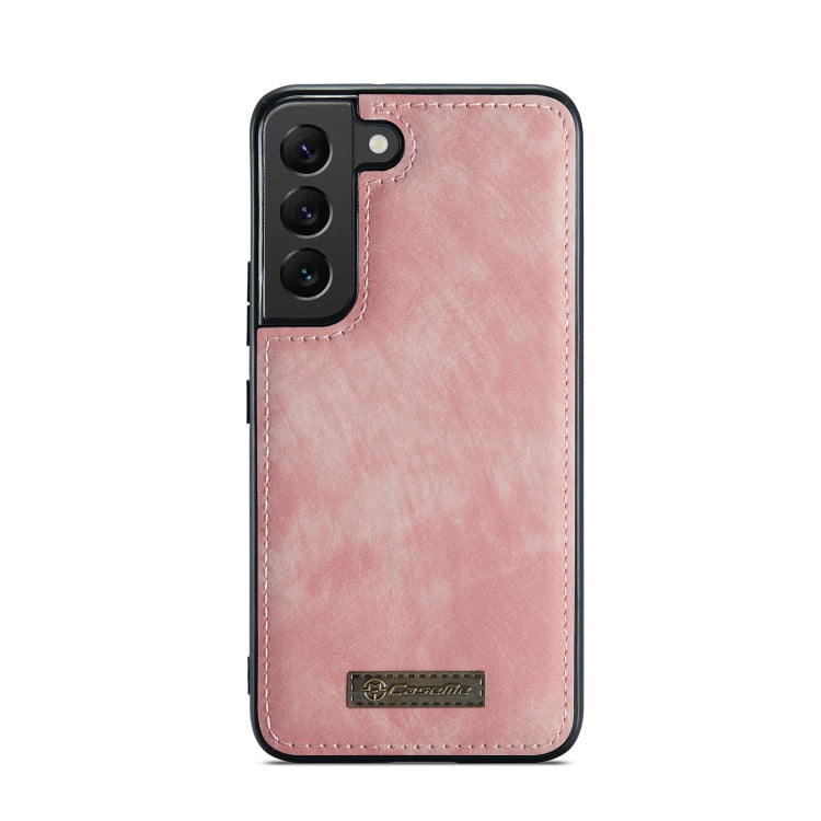 For Samsung Galaxy S21 5G CaseMe-008 Detachable Multifunctional Flip Leather Phone Case(Pink) - Galaxy S21 5G Cases by CaseMe | Online Shopping UK | buy2fix