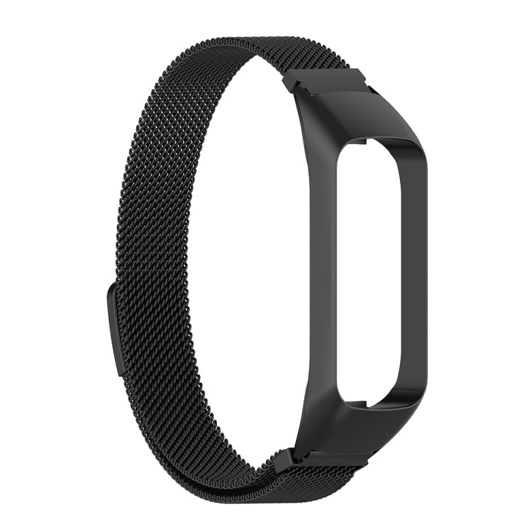 For Samsung Galaxy Fit 2 SM-R220 Milanese Watch Band(Black) - Smart Wear by buy2fix | Online Shopping UK | buy2fix