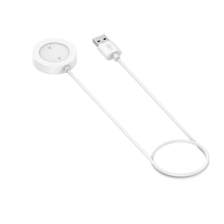 For Xiaomi Watch Color Sport USB Magnetic Charging Cable, Length: 1m(White) - Charger by buy2fix | Online Shopping UK | buy2fix