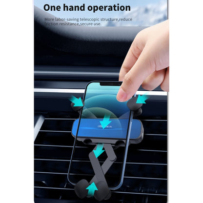 HAMTOD Little One Pro Car Mobile Phone Holder Bracket(Silver) - In Car by HAMTOD | Online Shopping UK | buy2fix