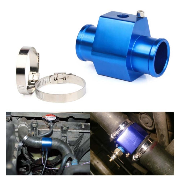 Car Water Temperature Meter Temperature Gauge Joint Pipe Radiator Sensor Adaptor Clamps, Size:40mm(Blue) - In Car by buy2fix | Online Shopping UK | buy2fix