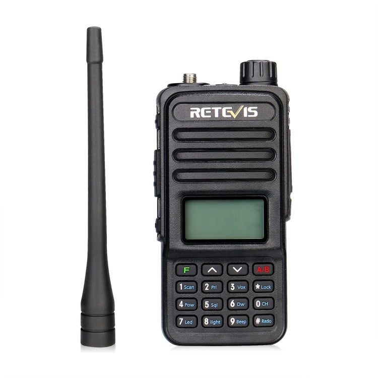 RETEVIS RT85 US Frequency 136.000-174.000MHz+400.000-470.000MHz 200CHS Dual Band Digital Two Way Radio Handheld Walkie Talkie(Black) - Handheld Walkie Talkie by RETEVIS | Online Shopping UK | buy2fix