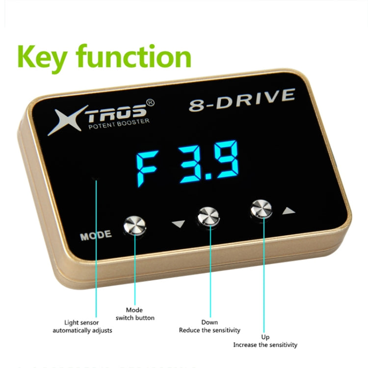 For Mitsubishi Triton 2015-2020 TROS 8-Drive Potent Booster Electronic Throttle Controller Speed Booster - In Car by TROS | Online Shopping UK | buy2fix