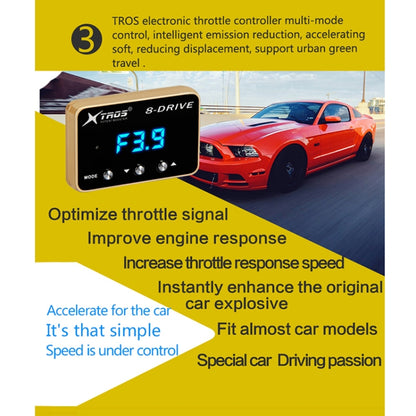 For Subaru Outback 2008- TROS 8-Drive Potent Booster Electronic Throttle Controller Speed Booster - In Car by TROS | Online Shopping UK | buy2fix