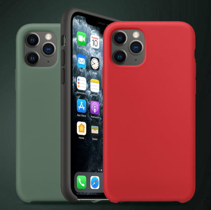 For iPhone 11 Pro Max Ultra-thin Liquid Silicone Protective Case (Green) - iPhone 11 Pro Max Cases by WK | Online Shopping UK | buy2fix