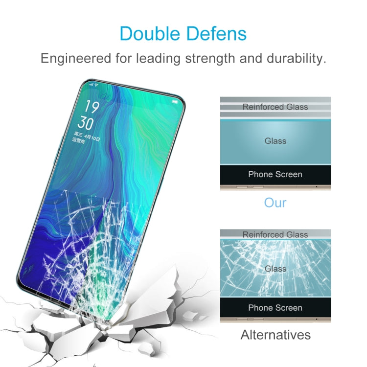 For OPPO Reno5 5G / Reno5 Z 5G 50 PCS 0.26mm 9H 2.5D Tempered Glass Film - OPPO Tempered Glass by buy2fix | Online Shopping UK | buy2fix