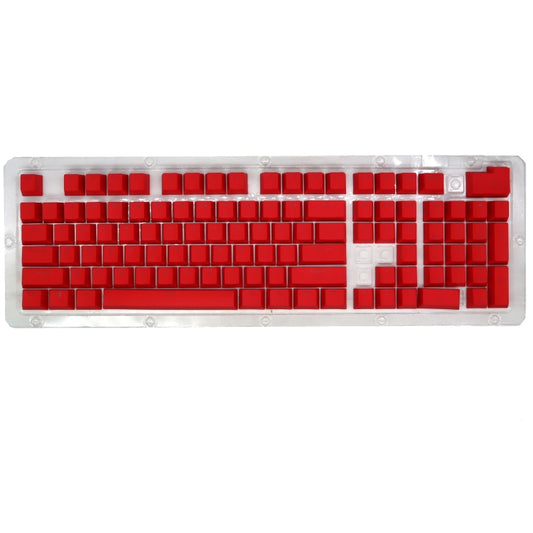 HXSJ P9 104 Keys PBT Color Mechanical Keyboard Keycaps(Red) - Other by HXSJ | Online Shopping UK | buy2fix