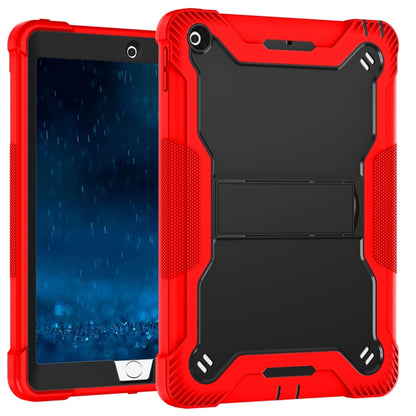 Silicone + PC Shockproof Protective Case with Holder For iPad 9.7 inch (2017/2018)(Red + Black) - iPad 9.7 (2018) & (2017) Cases by buy2fix | Online Shopping UK | buy2fix